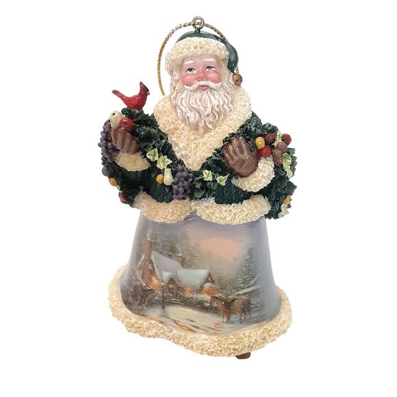 Thomas Kinkade Old World Santas Christmas Ornament An Enchanting Winters Nook - Picture 1 of 6